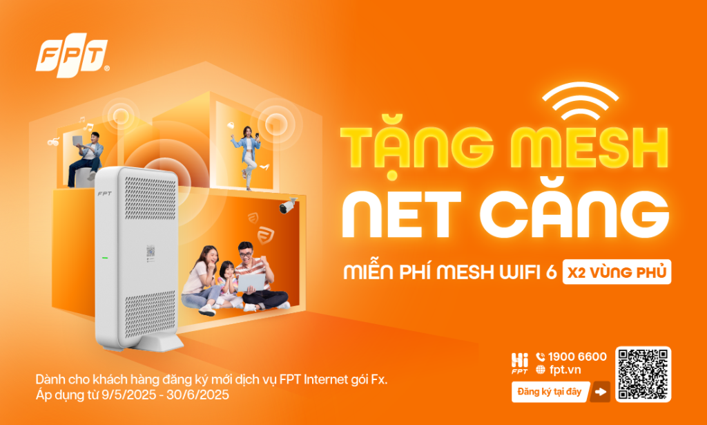 Lắp Mạng FPT Tháng 5
