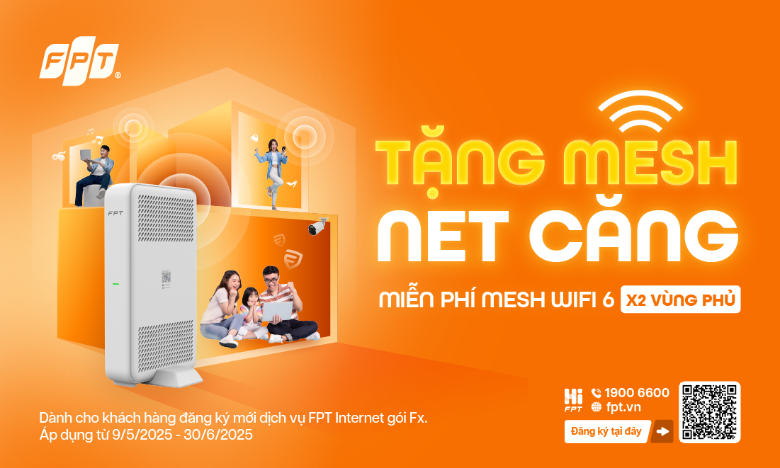 Lắp Mạng FPT Tháng 5